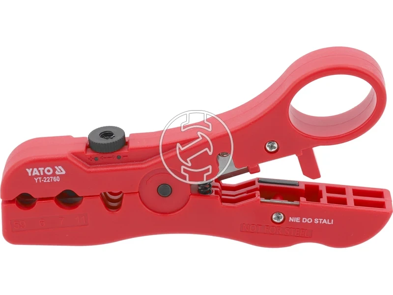 Kép: Yato kabelcsupaszito RG59 RG6 RG7 RG11.webp
