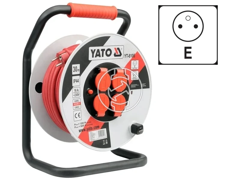 Kép: Yato kabeldob 30 m 25 mm2 230 V_0.webp