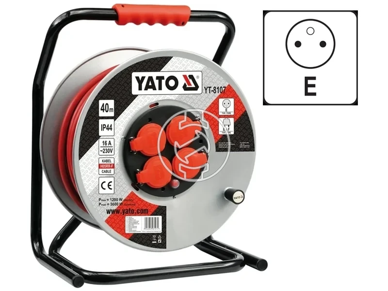Kép: Yato kabeldob 40 m 25 mm2 230 V_0.webp