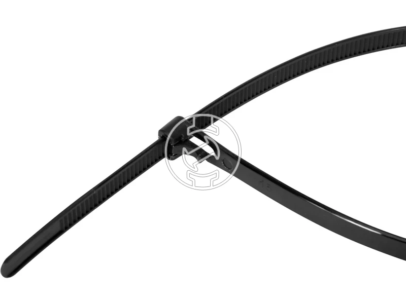 Kép: Yato kabelkotegelo oldhato fekete 48x200 mm 100 db.webp