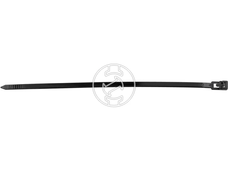 Kép: Yato kabelkotegelo oldhato fekete 48x200 mm 100 db.webp