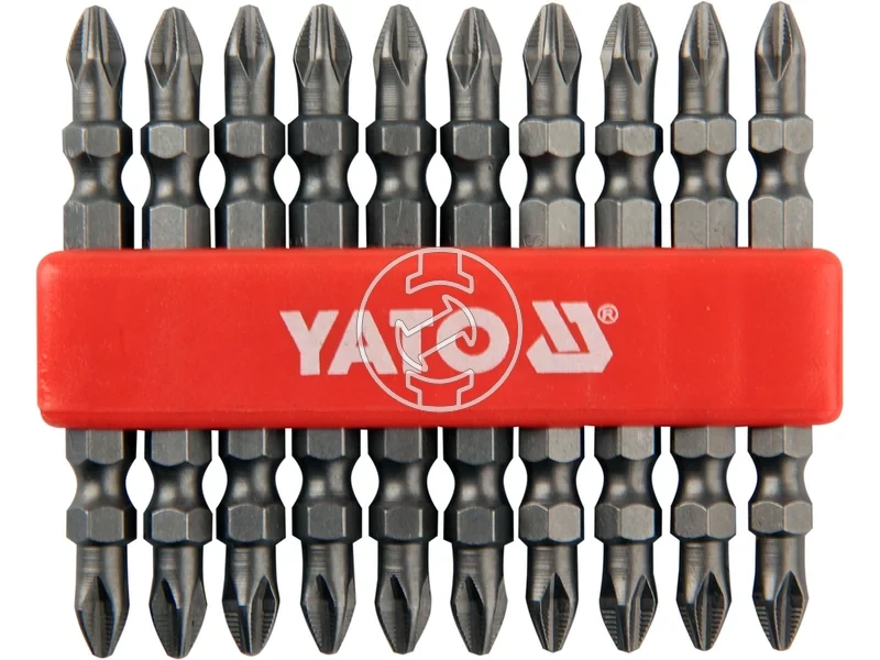 Kép: Yato ketfejes behajtobit PH2 x 65 mm 10 db.webp