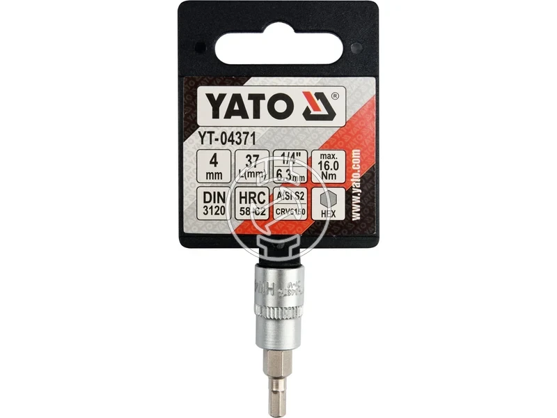 Kép: Yato kezi dugokulcs H4 x 14 inch x 37 mm.webp