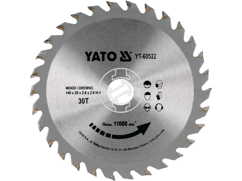 Kép: Yato korfureszlap 140x20 mm 20T fahoz.webp