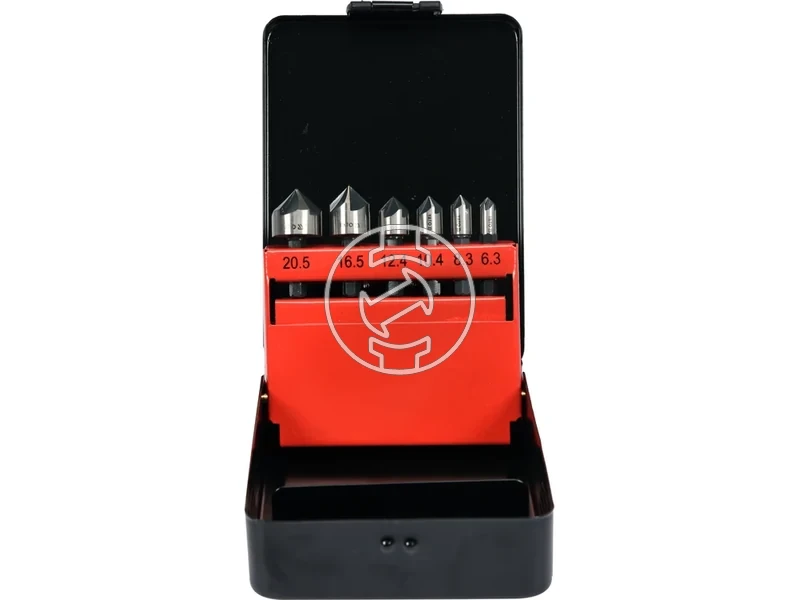 Kép: YATO Kupos sullyeszto keszlet femre 6 reszes 63-83-104-124-165-205 mm bit befogasu HSS.webp