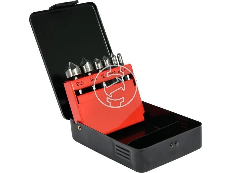 Kép: YATO Kupos sullyeszto keszlet femre 6 reszes 63-83-104-124-165-205 mm bit befogasu HSS.webp