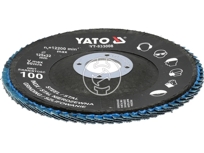 Kép: Yato lamellas csiszolokorong 125 mm P100_1.webp