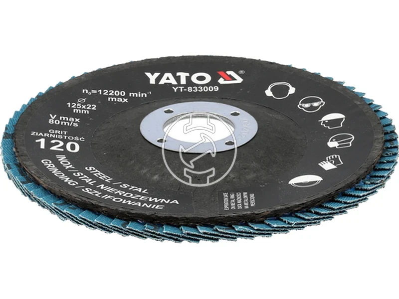 Kép: Yato lamellas csiszolokorong 125 mm P120_1.webp