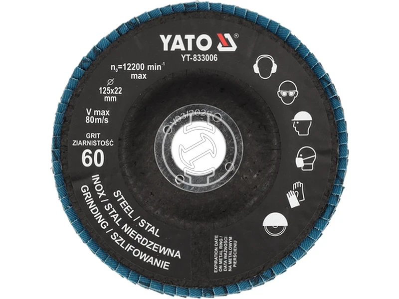 Kép: Yato lamellas csiszolokorong 125 mm P60_0.webp