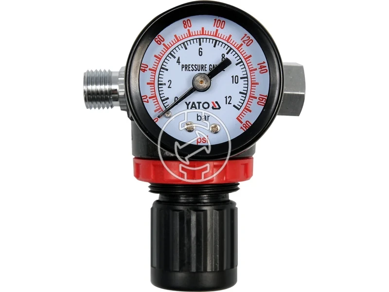 Kép: Yato levegos nyomasszabalyzo manometerrel.webp