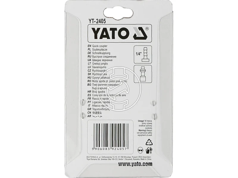 Kép: Yato levegos tomloveges gyorscsatlakozo 14 inch.webp