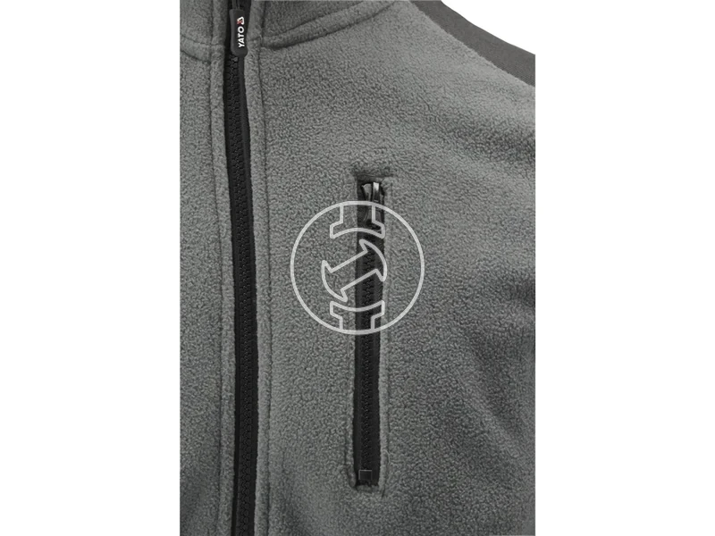 Kép: Yato MAX HEAVY polar pulover szurke XXXL.webp