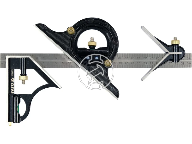 Kép: YATO Multifunkcios meroeszkoz vonalzo derekszog vizmertek.webp
