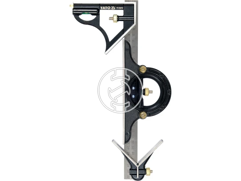 Kép: YATO Multifunkcios meroeszkoz vonalzo derekszog vizmertek.webp