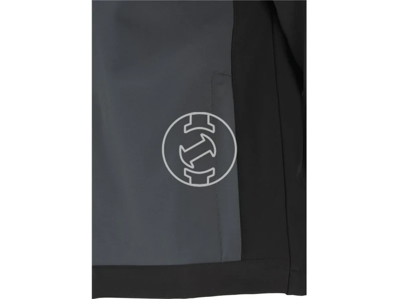 Kép: Yato NIMBOSTRATUS softshell munkakabat szurke-fekete M.webp