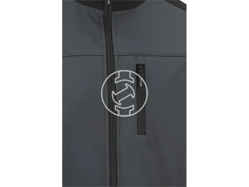 Kép: Yato NIMBOSTRATUS softshell munkakabat szurke-fekete XXXL.webp