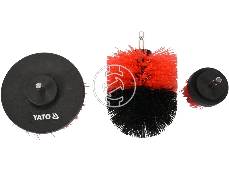 Kép: Yato Nylon kefe keszlet 3 reszes 5 8 10 mm bitbefogasu.webp