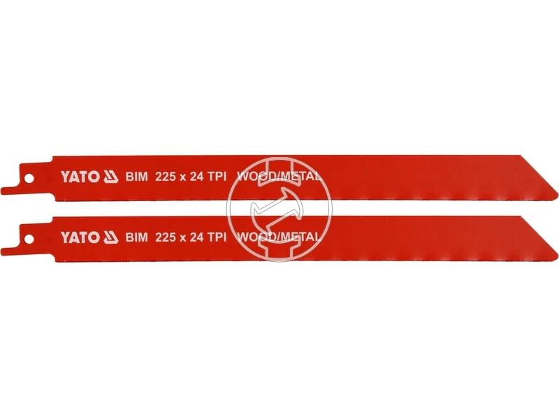 Kép: Yato orrfureszlap femhez 225 mm 24 TPI 2 db.webp