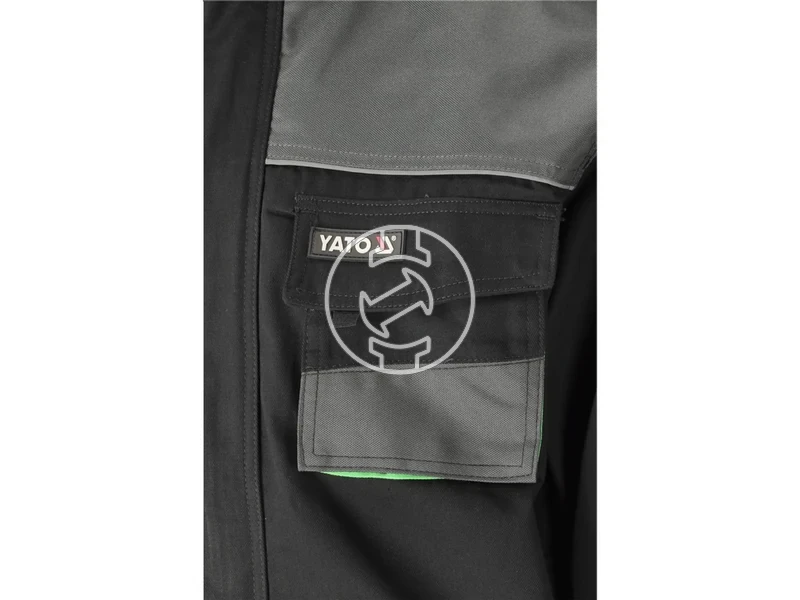Kép: Yato PALEA munkakabat fekete-szurke LXL.webp