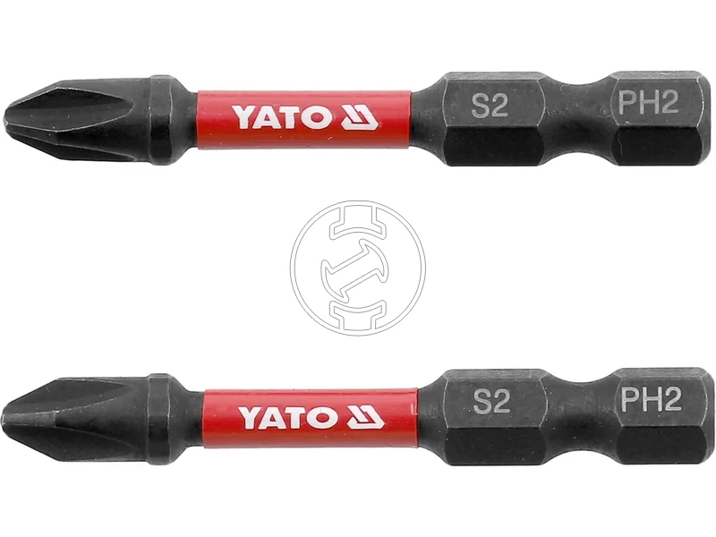 Kép: Yato phillips behajtobit PH2 x 50 mm impact 2 db.webp
