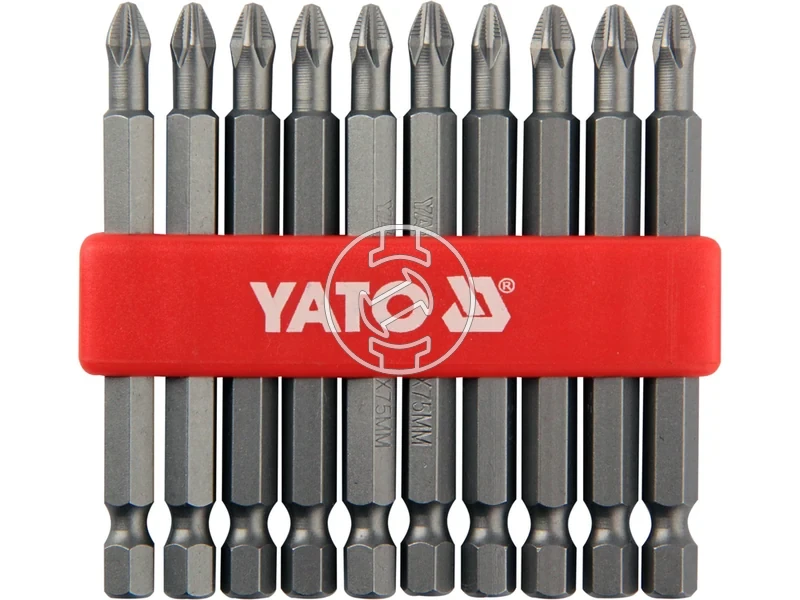 Kép: Yato phillips behajtobit PH2 x 75 mm 10 db.webp
