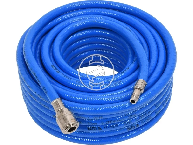 Kép: YATO Pneumatikus tomlo gyorscsatlakozoval 10 mm x 20 m 20 MPa.webp