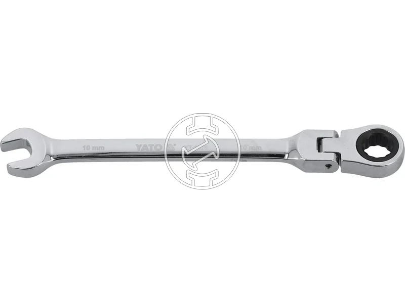 Kép: YATO Racsnis csuklos csillag-villaskulcs 10 mm 160 mm 72T CrV.webp