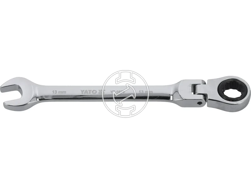 Kép: YATO Racsnis csuklos csillag-villaskulcs 13 mm 160 mm 72T CrV.webp