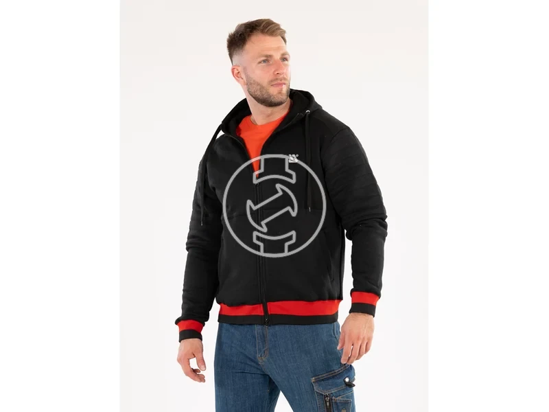 Kép: Yato ROTTWEILER kapucnis pulover fekete XXL.webp