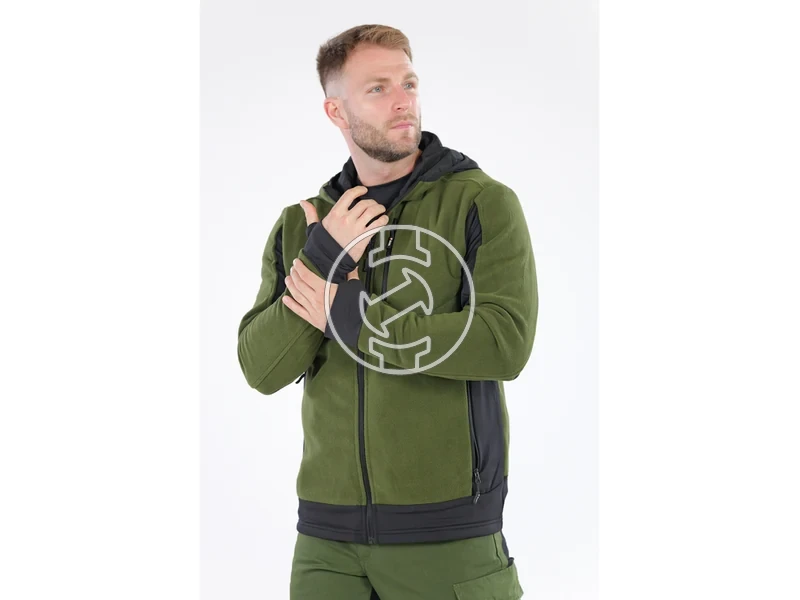 Kép: Yato SARNA kapucnis pulover zold XXXL.webp