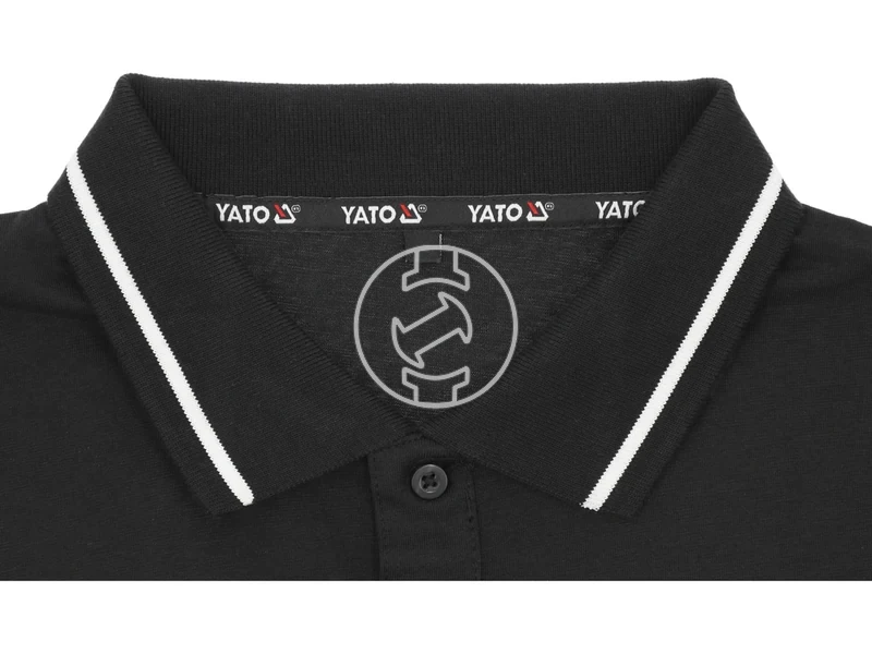 Kép: Yato SOFT galleros rovid ujju polo fekete XXXL.webp