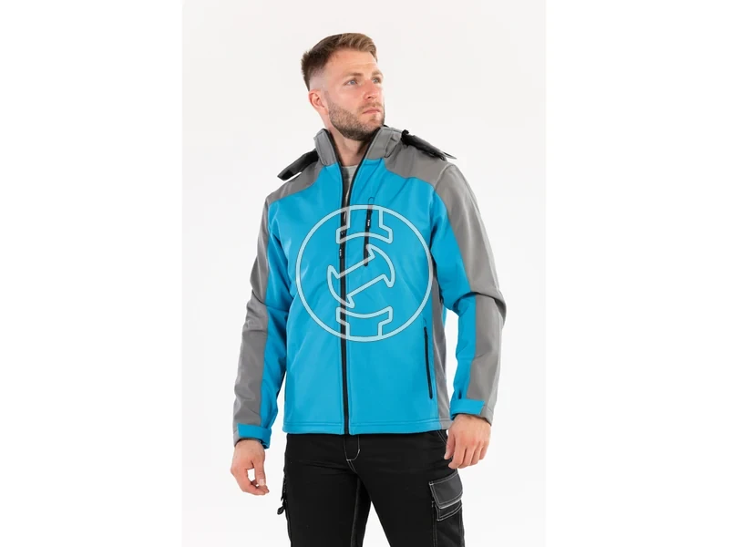 Kép: Yato STRATUS softshell munkakabat kek-szurke XL.webp