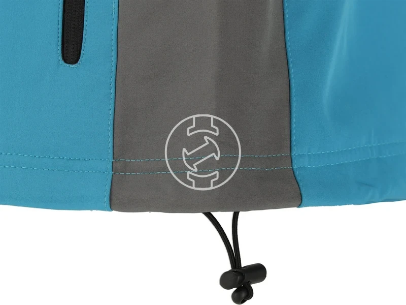 Kép: Yato STRATUS softshell munkakabat kek-szurke XXL.webp