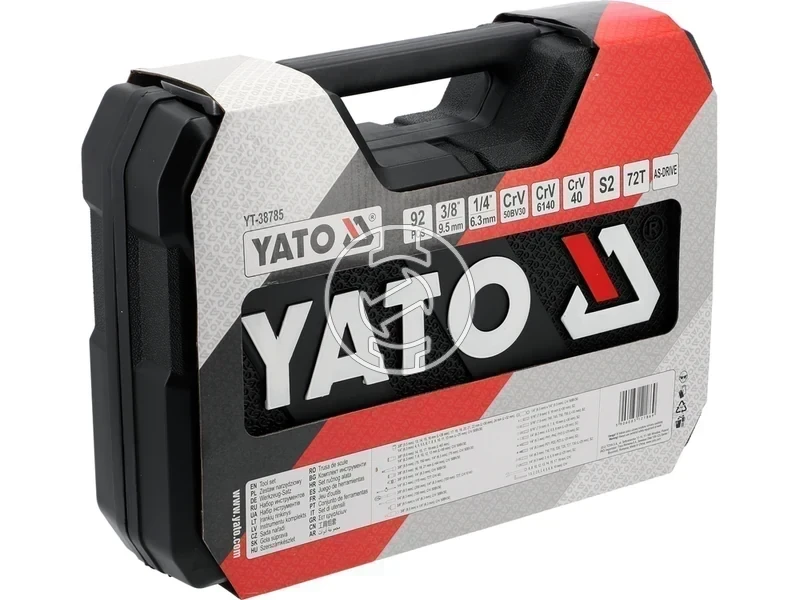 Kép: Yato szerszamkeszlet 14 inch 38 inch 92 db_5.webp