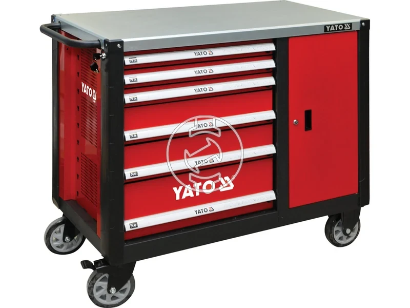 Kép: Yato szerszamos kocsi 6 fiokos.webp