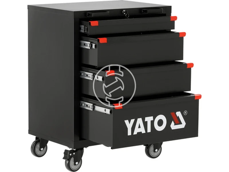 Kép: Yato szerszamos kocsi 635x457x840 mm 4 fiokos_4.webp