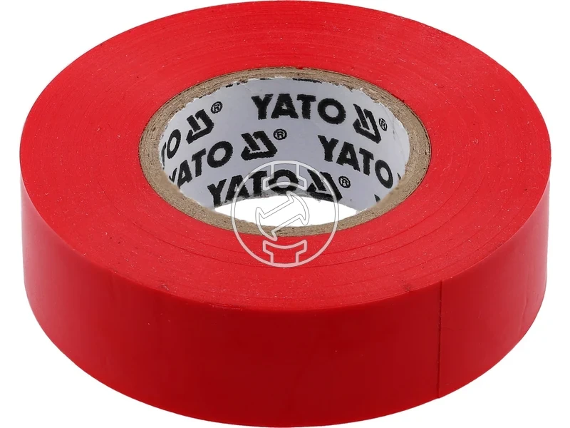 Kép: Yato SZIGETELOSZALAG 013MM 19MMx20M PIROS.webp