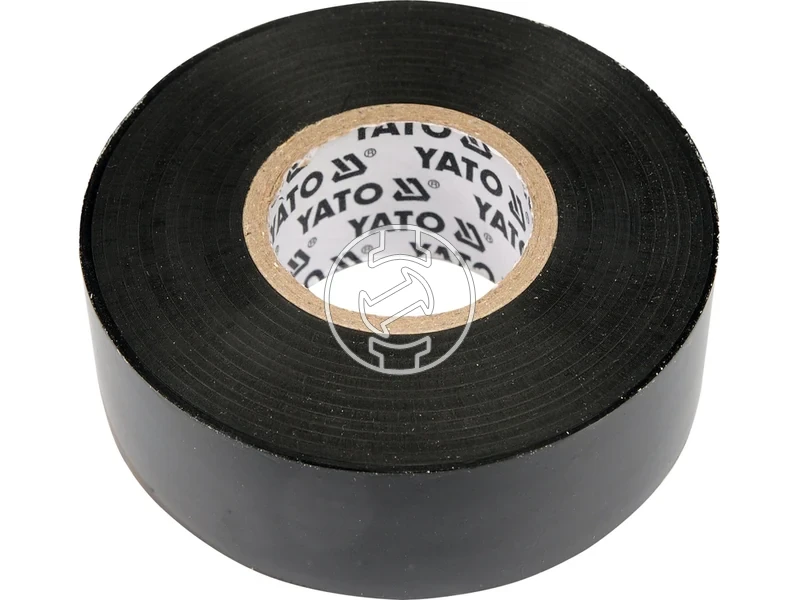 Kép: Yato SZIGETELOSZALAG 019MM 25MMx20M FEKETE.webp
