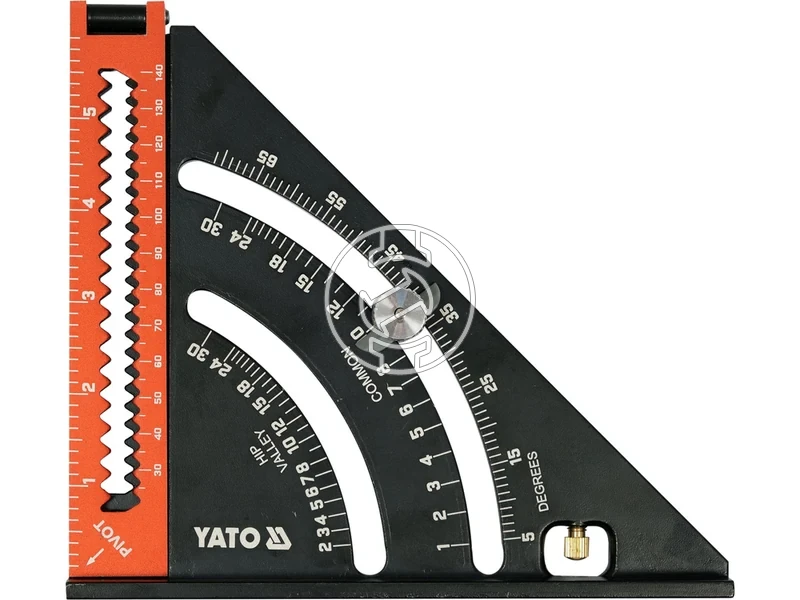 Kép: YATO Talpas derekszog vonalzo 290 x 185 mm aluminium.webp