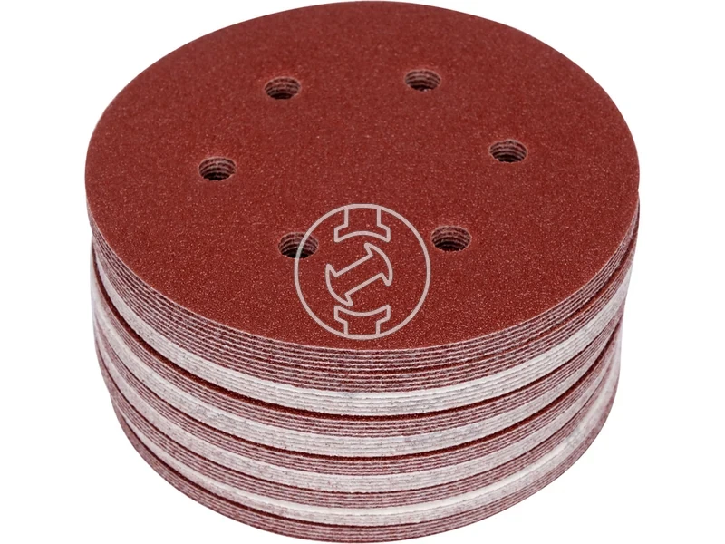 Kép: YATO Tepozaras fibertarcsa 150 mm P60 6 lyukas 50 db.webp