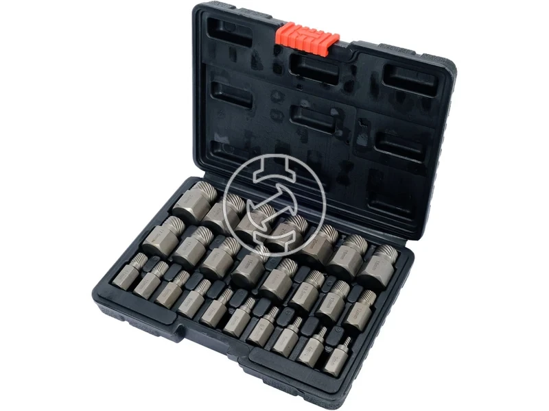 Kép: Yato tortcsavar kiszedo keszlet 3-23 mm 25 reszes.webp