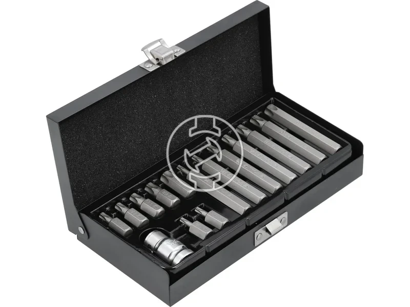 Kép: YATO Torx keszlet 15 reszes tamperproof T20-T55 L30 mm L75 mm 12.webp