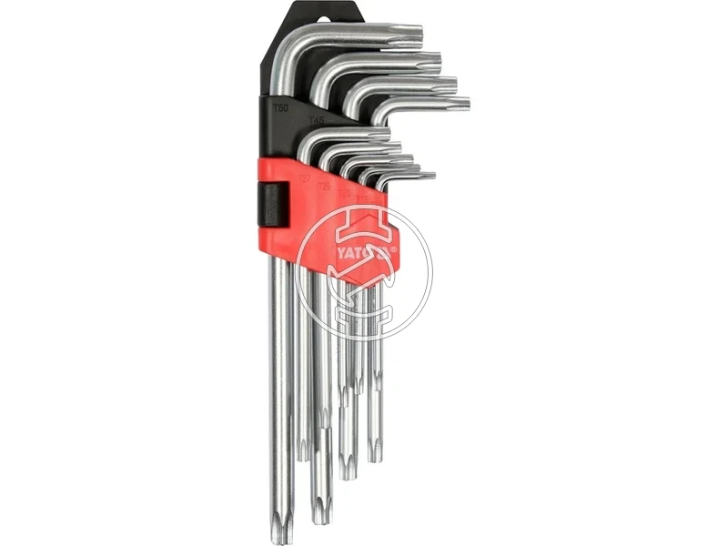 Kép: Yato TORX KULCS KESZLET 9 DB T10-T50.webp