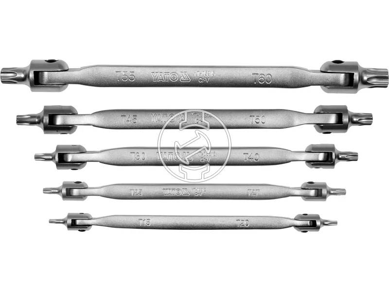 Kép: Yato torxkulcs keszlet T15-T60 5 reszes.webp