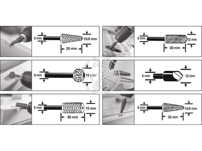 Kép: Yato turbomaro keszlet 6-15 mm 6 reszes.webp