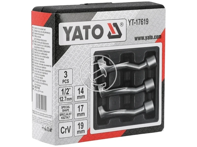 Kép: Yato Uzemanyag befecskendezo szerelo dugokulcs keszlet 12 inch 3 buc_7.webp