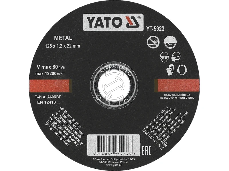 Kép: Yato vagokorong 125x12x22 mm femhez.webp