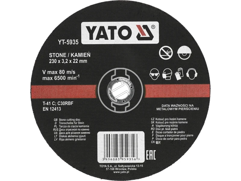 Kép: Yato vagokorong 230x32x22 mm kohoz.webp