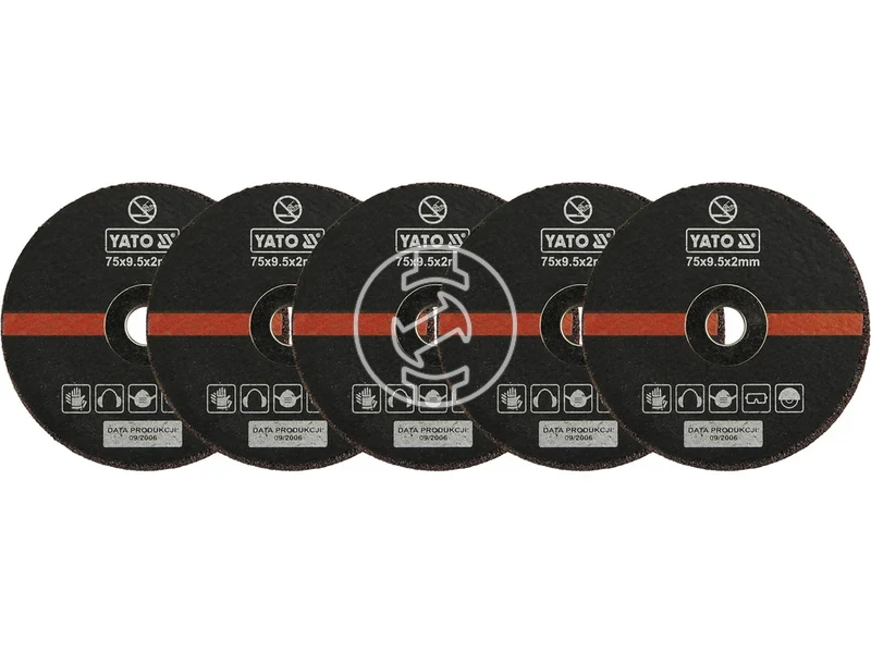 Kép: Yato vagokorong 75x2x95 mm 5 db.webp