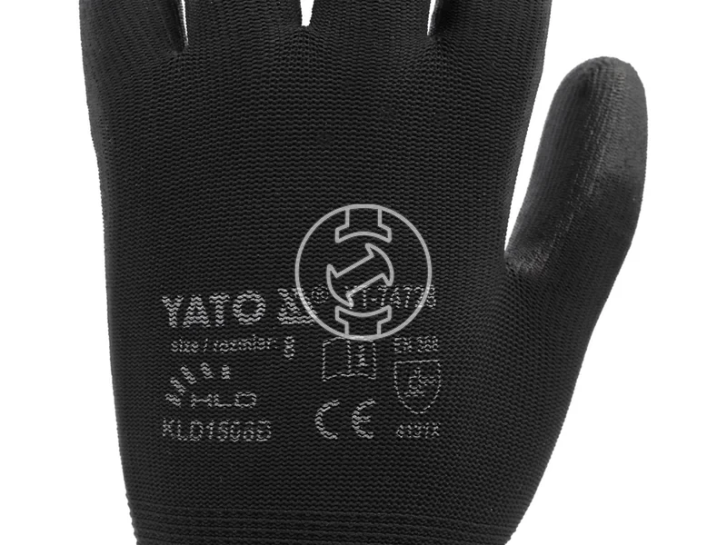 Kép: Yato vedokesztyu fekete nylon 10-es.webp